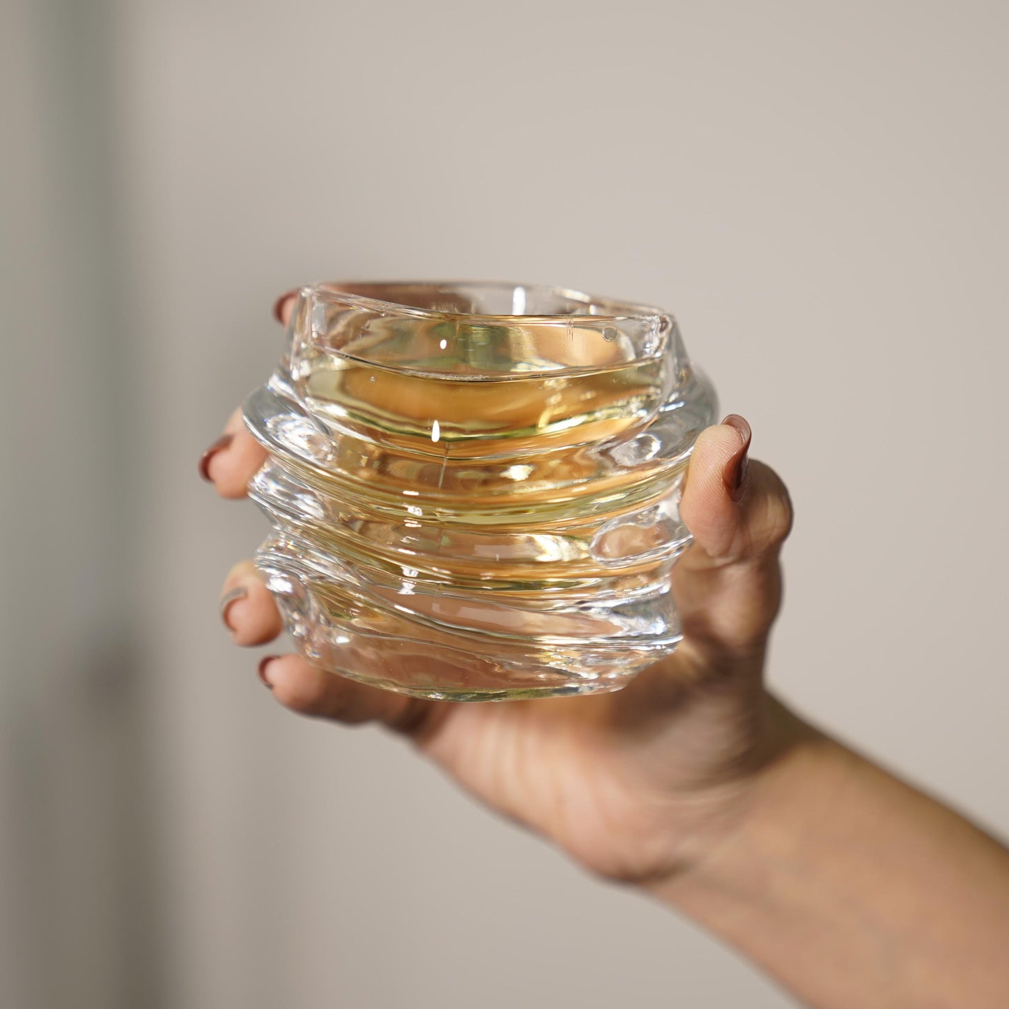 Qi Whiskey Glass – Etched Geometric Tumbler Set