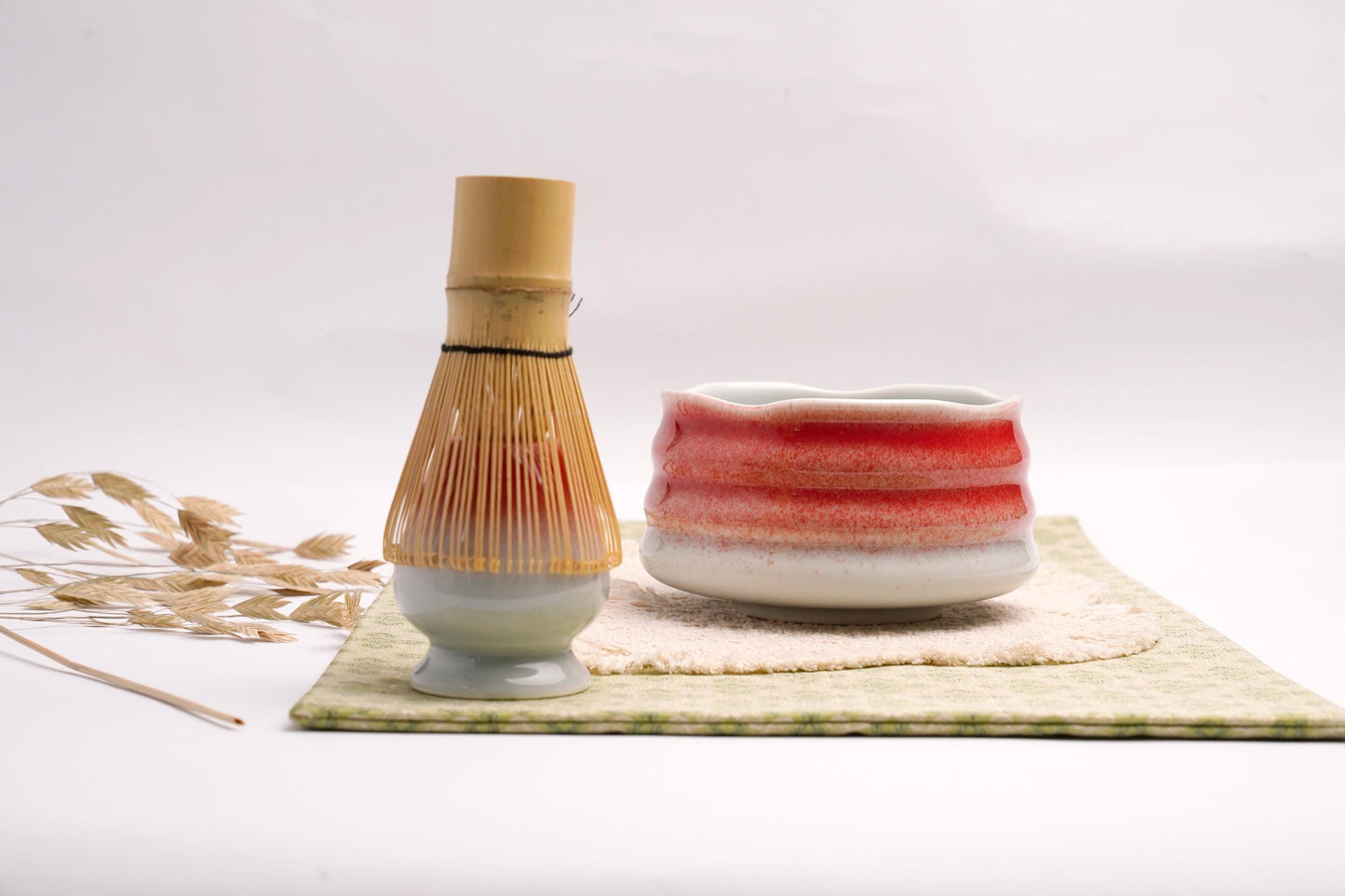 Traditional Matcha Tea Set – Chawan Bowl & Whisk