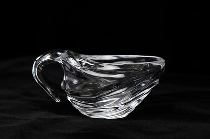 Ripple Inspired Glass Coffee Cup | A Modern Touch of Flowing Beauty,