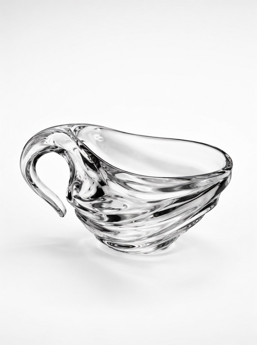 Glass Yogurt Cup with Handle