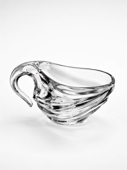 Glass Yogurt Cup with Handle