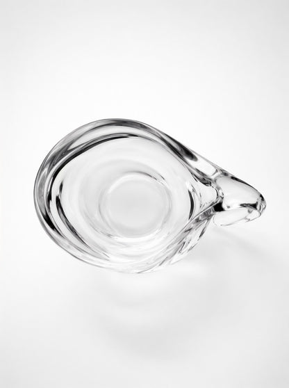 Glass Yogurt Cup with Handle