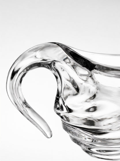 Glass Yogurt Cup with Handle