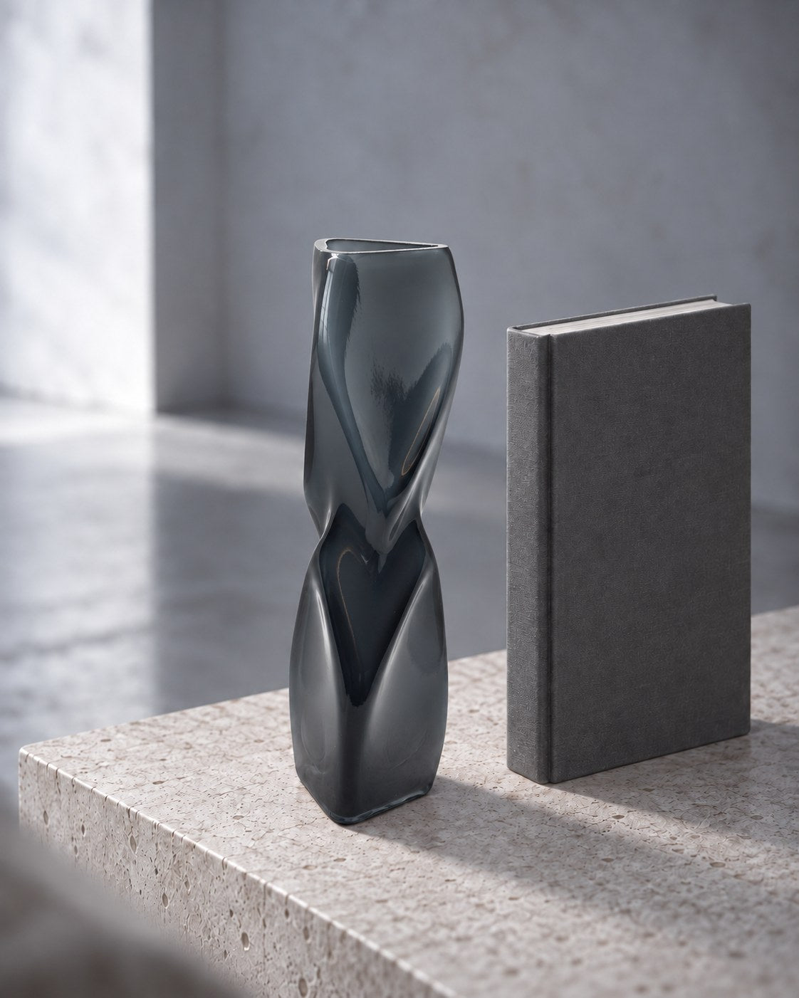 Glass Bud Vase, Translucent