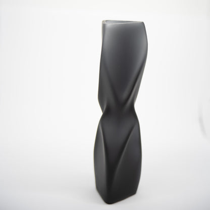 Frosted Glass Vase – Soft Sculptural Modern Accent