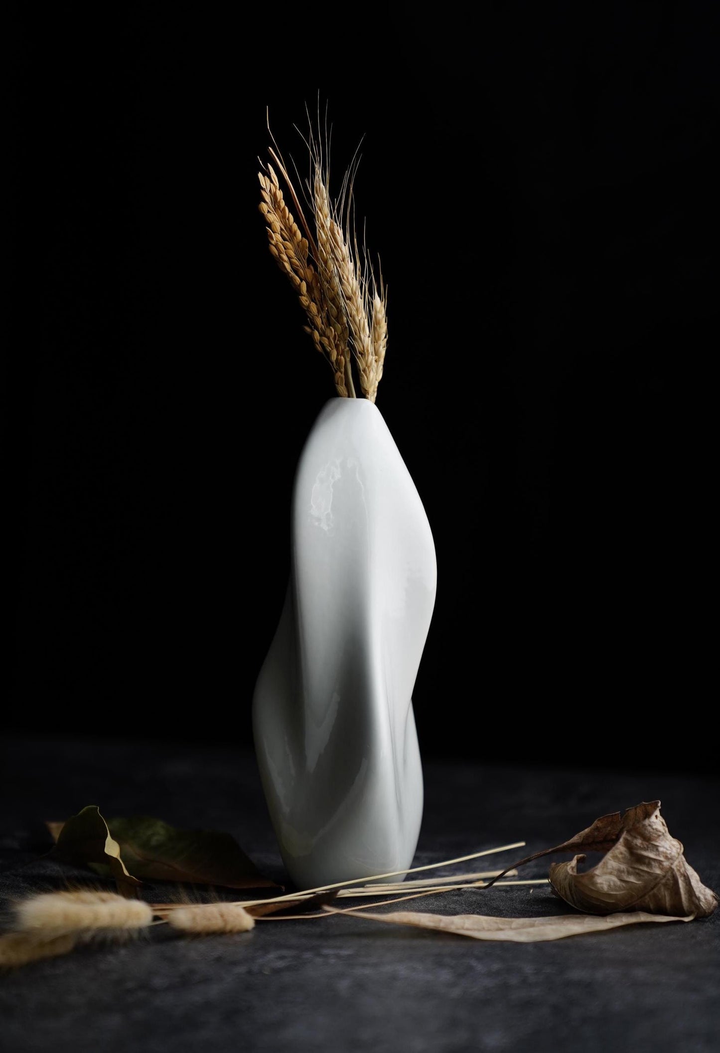 Handmade Ceramic Vase | Modern Minimalist Flower Vase, Unique Pottery for Home Decor, Elegant Art Decor for Fresh Flowers,Housewarming Gift