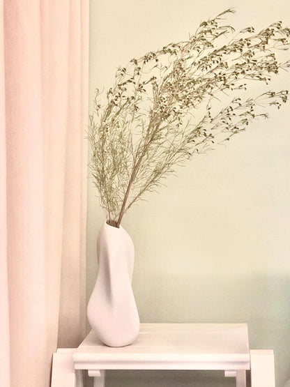 Flowing Clouds Ceramic Vase – Handmade Modern Decor