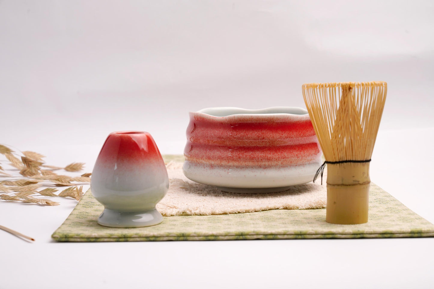 Traditional Matcha Tea Set – Chawan Bowl & Whisk