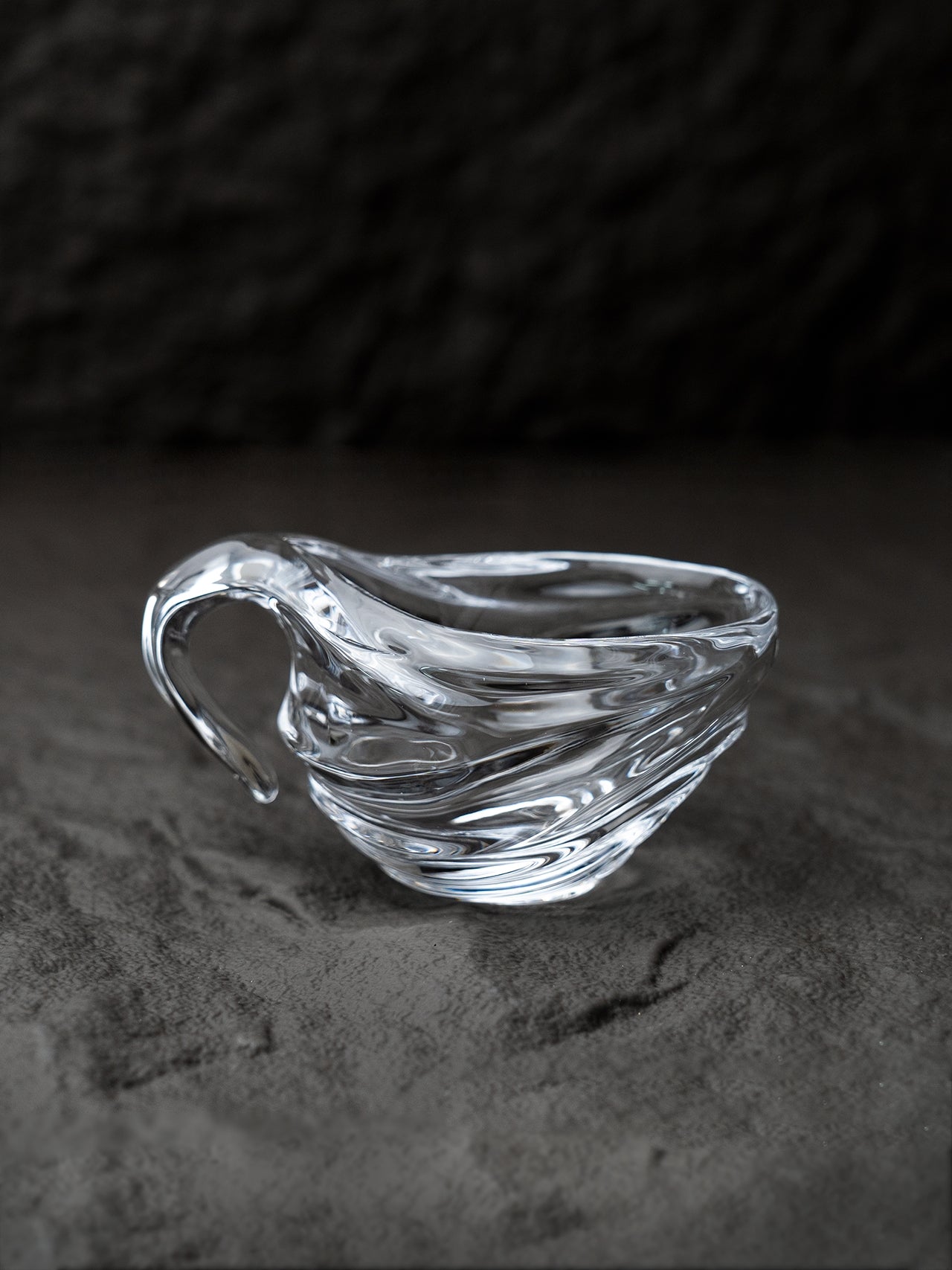 "Sung-Sung" Cup, elegant glass coffee cup, perfect for home and office