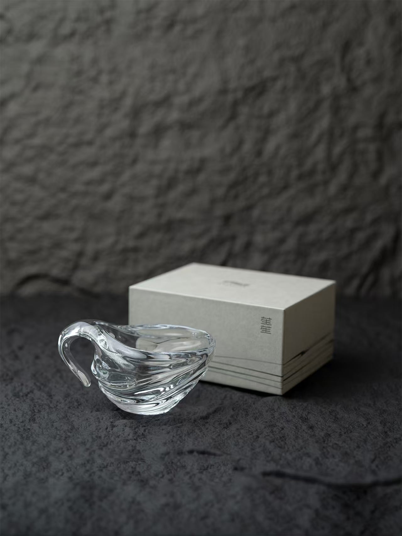 "Sung-Sung" Cup, elegant glass coffee cup, perfect for home and office